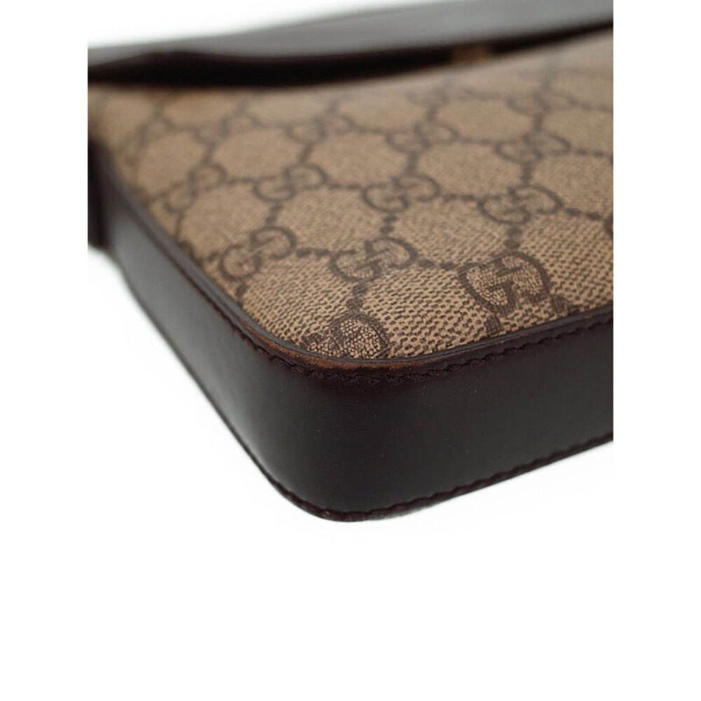 Gucci Bag Brown Crossbody Supreme GG Messenger - Picture 4 of 9